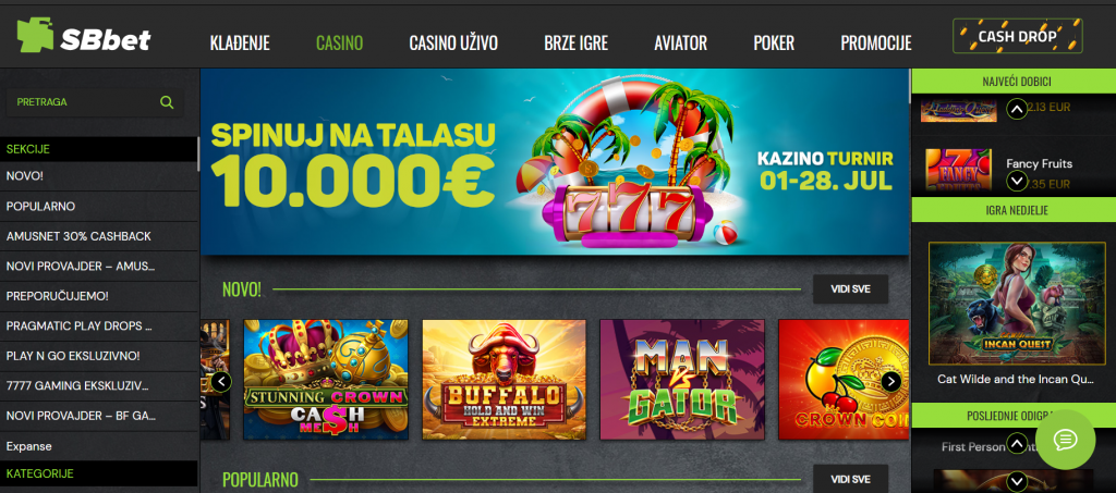 Sbbet kazino Crna Gora