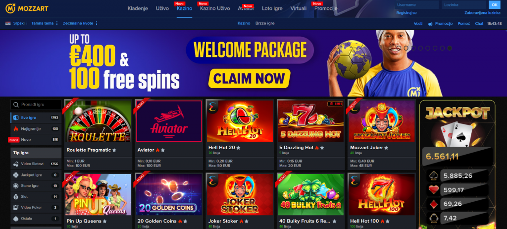 Mozzart Casino